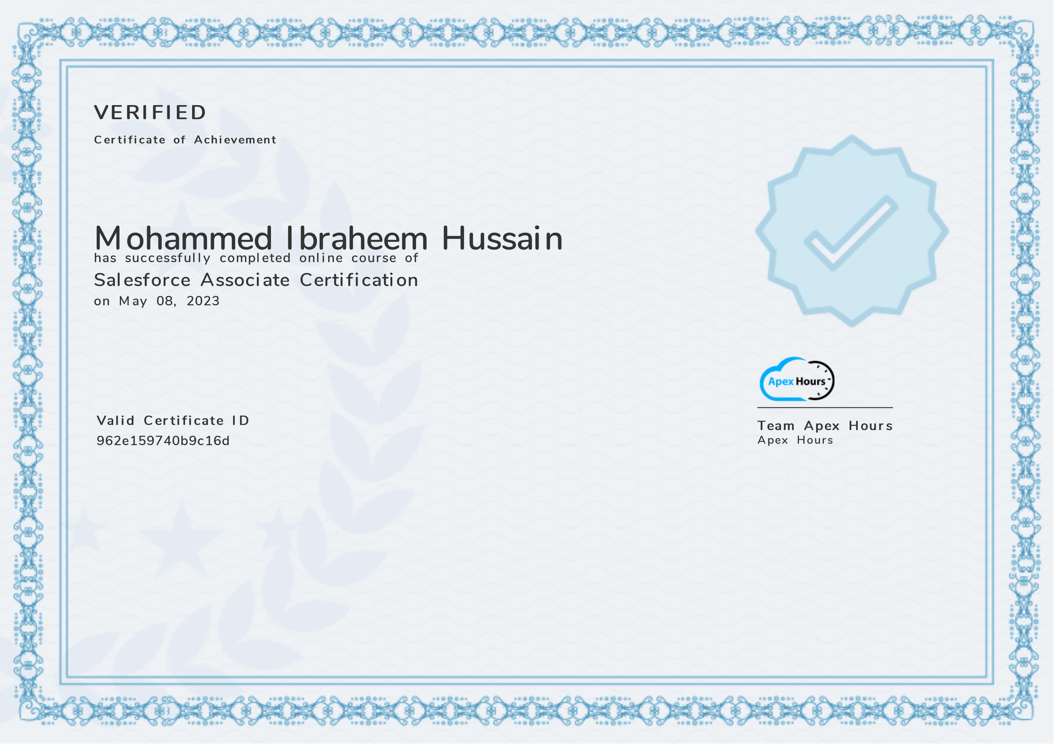 Salesforce Associate Certification